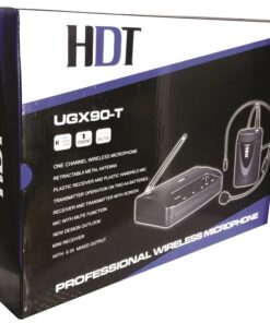 میکروفن بی سیم یقه ای اچ دی تی مدل UGX90-T